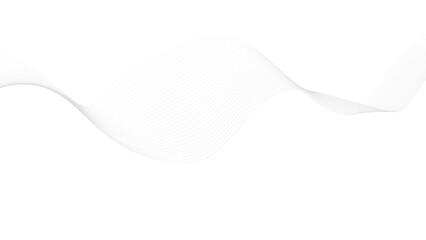 Wall Mural - abstract vector background with wavy lines, technology abstract lines on white background.