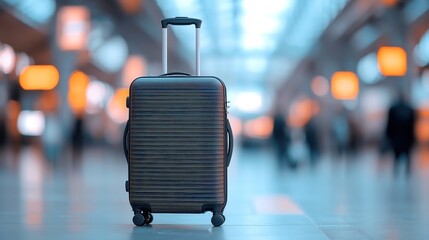 Poster - Smart Luggage Tracking System, innovative AI technology enhances travel experience by preventing lost baggage through real-time tracking and management solutions.