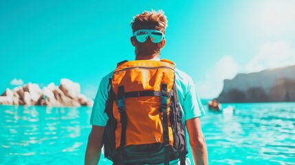 Poster - AI-Driven Travel Content Creation for Influencers, innovative social media strategies, engaging visuals, modern travel narratives, enhancing influencer outreach and audience connection