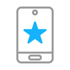 Poster - Mobile App Star Rating and Favorite Concept