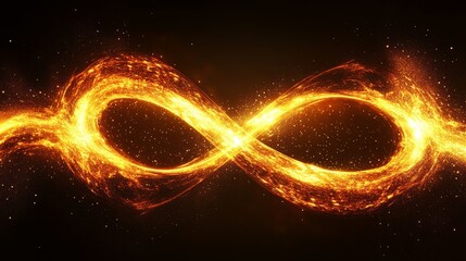 Poster - the image is a glowing