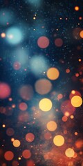 Poster - a captivating abstract background featuring colorful bokeh light spots. the artistic blur creates a 