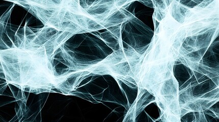 Poster - ethereal light blue abstract background with soft flowing patterns