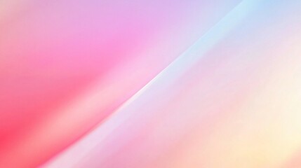 Poster - Swirls of pastel pink and blue fill the canvas, evoking a sense of tranquility and wonder. This enchanting setting captures the essence of an ethereal landscape at twilight