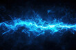 © Midea  - Vibrant blue lightning in HD wallpaper, striking and illuminating the dark sky. A captivating display of power and beauty set against a dramatic background.