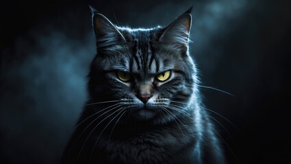  Furious feline