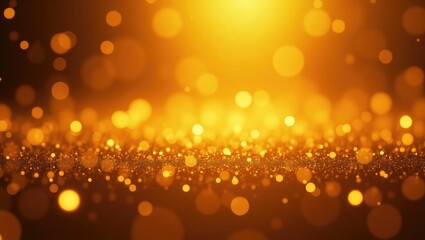 Poster - Shiny dark golden glitter background.