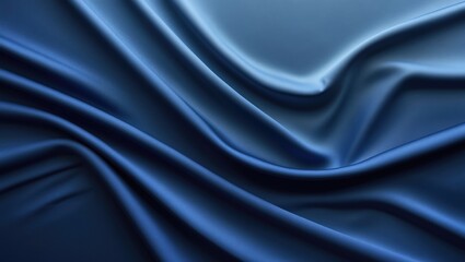Aufkleber - Elegant blue abstract background featuring a smooth gradient, moving from light to dark tones, radiating a modern, luxurious ambiance.