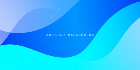 Wall Mural - abstract colorful gradient blue and green 3d background. minimal curve fluid liquid layer pattern de