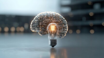 Poster - Conceptual representing the evolution and progress of intelligence and learning technologies