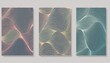 © Stefan Schurr - Poster background of a vector set of vibrant abstract lines