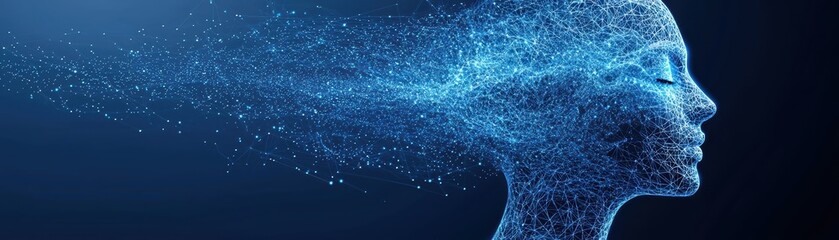 Aufkleber - AI-driven concept for business decision-making, showcasing innovation, creativity, and technology.