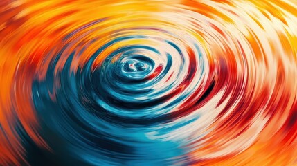 Poster - colorful swirl vortex, abstract background with vibrant hues, dynamic motion
