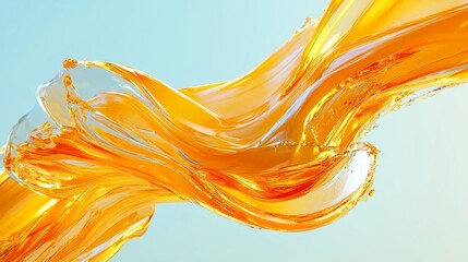 Poster - 3D Vector Motion Graphic of Excellence, showcasing a vibrant design celebrating a 5-Star endorsement, emphasizing quality and achievement in a dynamic visual format