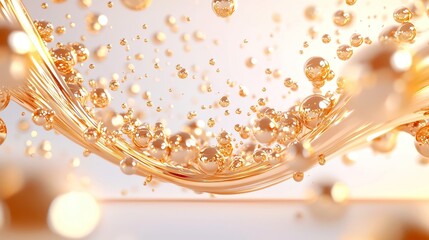 Poster - 3D Vector Motion Graphic for Unwavering Excellence, Dynamic Representation of a 5-Star Endorsement, Clean Design with Ample Free Space for Impactful Messaging