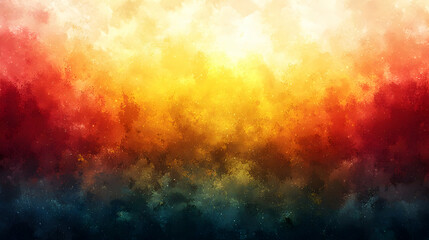 Poster - Vibrant Abstract Art Background With Red Orange Yellow Blue Green Gradient