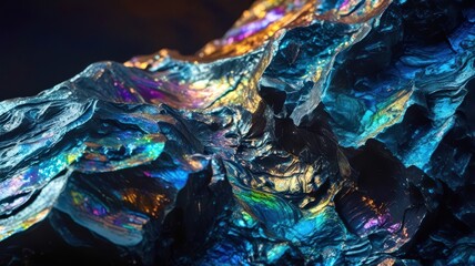 Aufkleber - A rock with a rainbow on it