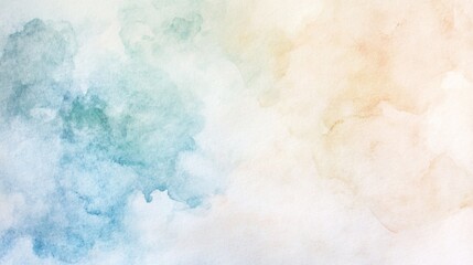 Poster - Gentle swirls of blue and warm earthy tones blend gracefully, creating a calming atmosphere ideal for art, design, or relaxation. A delightful canvas for inspiration