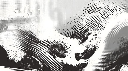 Leinwandbilder - Mesmerizing Abstract Fractal Pattern Digital Manipulation
