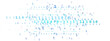 © Who is Danny - Abstract binary code elements in blue shades on a white background, representing digital technology, data processing, and cyber concepts. 3D Rendering.