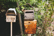 © Austockphoto - Close up of weather letter / post boxes in the country