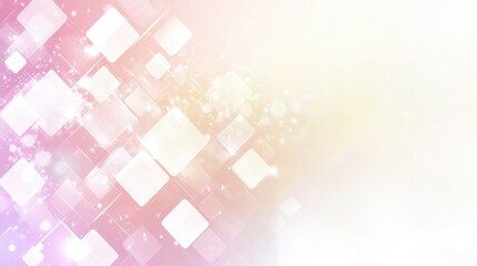 Fototapete - Modern abstract background with geometric squares and soft gradients