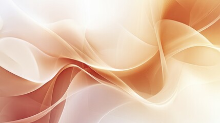 Poster - Smooth gradient abstract background with a soft blend of pastel colors and artistic curves.