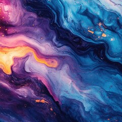 Aufkleber - abstract backgrounds liquid, lines, purple, blue, metallic, 3d, liquid