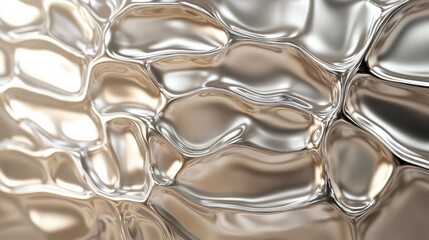 Aufkleber - abstract glass texture with blurred light reflections, creating a soft modern aesthetic