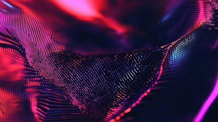 Aufkleber - abstract glitchy noise effect with a futuristic and distorted digital aesthetic