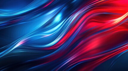 Fototapete - a colorful abstract background with a wavy design