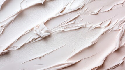 Poster - An elegant representation of sleek white and soft textures that blend seamlessly, conjuring feelings of purity, peace, and artistic simplicity in an abstract manner.