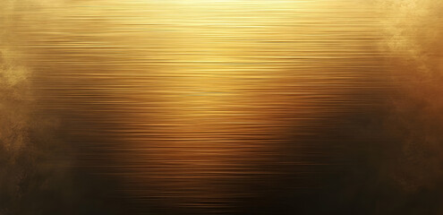 Poster - Abstract Gold Texture Background with Horizontal Lines and Gradient Shading