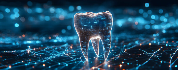 Poster - Digital tooth, network, healthcare (2)