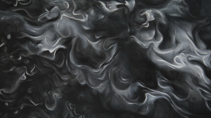 Poster - Dynamic charcoal abstract background with chaotic swirls for artistic design and inspiration