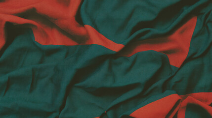 Poster - Two tone linen cloth with superhero theme texture for design