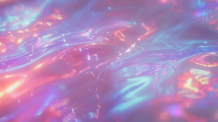 Aufkleber - Vivid colorful overlay texture with iridescent glow for creative design uses