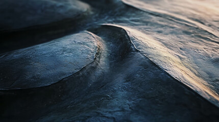 Poster - Elegant abstract texture with crisp details and chaotic flow