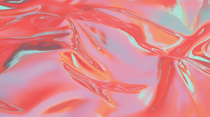 Aufkleber - Vibrant abstract overlay texture with red and pink hues for creative design