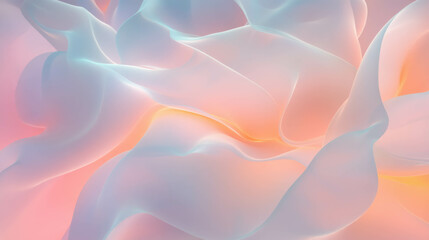 Poster - Delicate pastel abstract background for modern designs and aesthetic creations