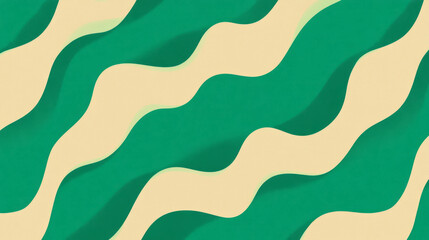 Poster - Elegant and simple wave pattern design for creative projects