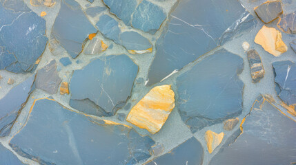 Poster - Elegant stone pattern with chaotic arrangement – texture for design and decoration