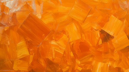 Poster - Vibrant abstract wood texture background in chaotic orange pattern
