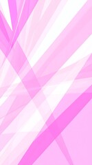 Aufkleber - Pink, white stripes overlapping, forming minimalist geometric abstract design pattern