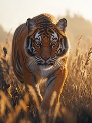 Tiger in Tall Grass