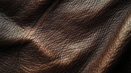 Poster - Deep shades and intricate patterns define this luxurious leather, capturing the essence of skilled craftsmanship and the beauty of natural materials in everyday life