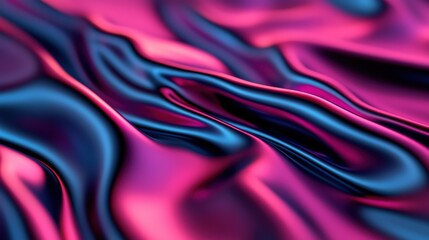 Poster - Dynamic fluid motion abstract colorful textures in digital space visual art artistic environment close-up perspective conceptual design