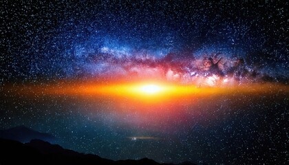 stunning photo of the universe and galaxies, space, star