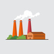 © Juan - Chemical factory with chimneys