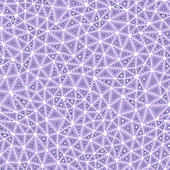 Poster - Seamless vector pattern with multiple repeated inner triangles. Compact shape size. Single color tone style. Repeatable pattern. Beautiful vector tiles. Seamless vector illustration.